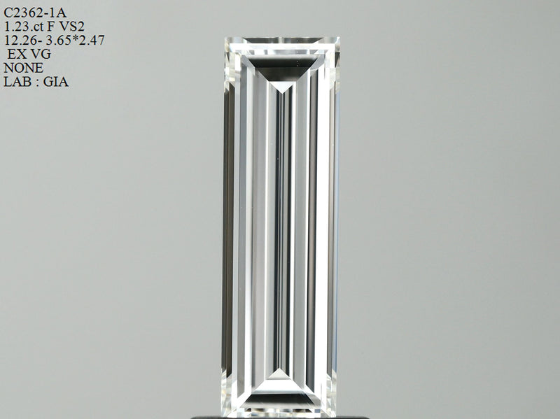 Baguette 1.23ct F VS2 GIA #1489488646
