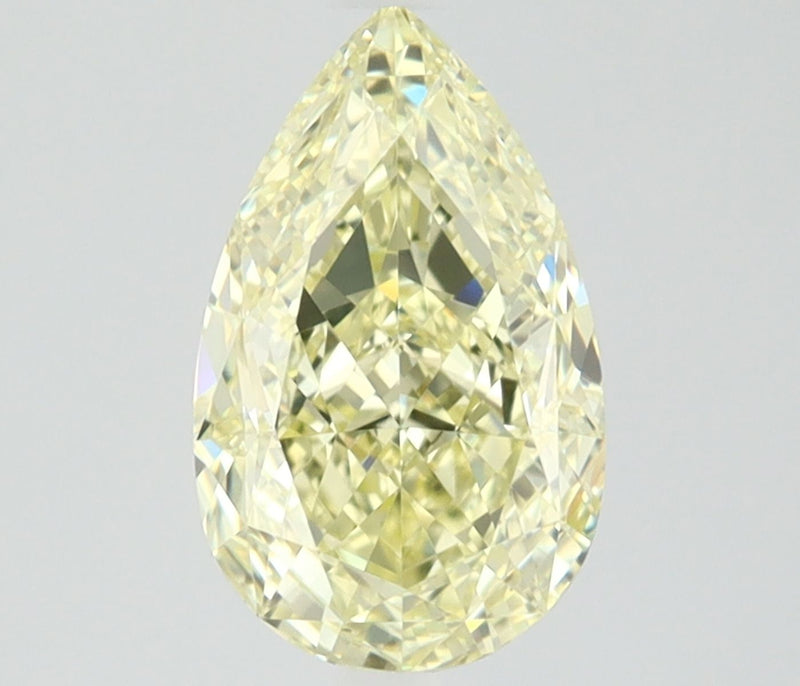 Pear 1.08ct Fancy Light Yellow IF GIA #1549166548