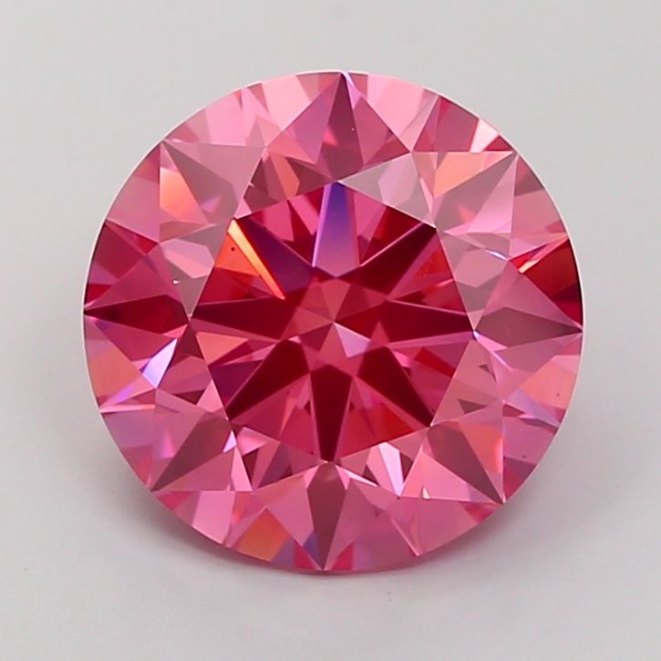 Round 5.01ct Fancy Vivid Pink VS1 IGI #LG700517018