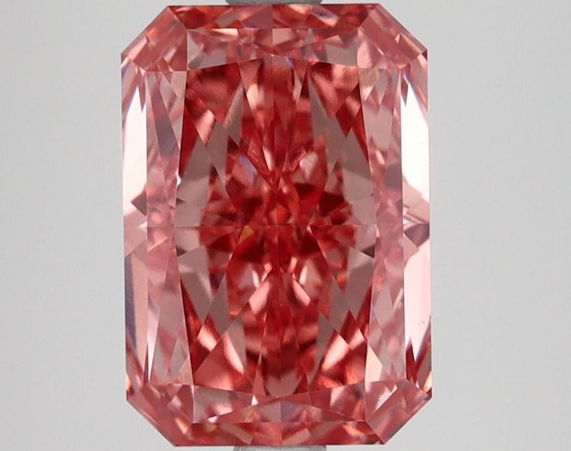 Radiant 2.66ct Fancy Vivid Pink VS1 IGI #LG667430075