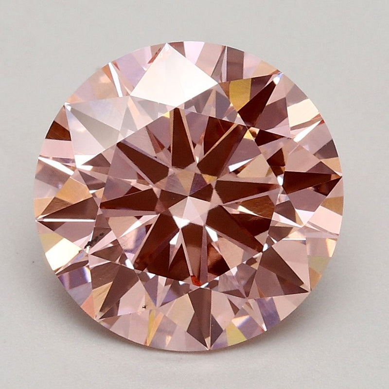 Round 2.53ct Fancy Intense Pink SI1 IGI #LG522226982