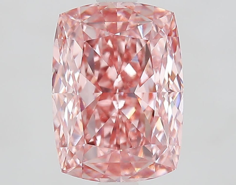 Cushion modified 3.03ct Fancy Vivid Pink VVS2 IGI #LG741530650