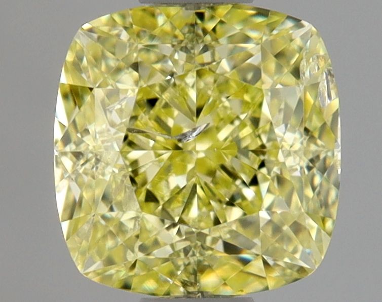 Cushion modified 1.01ct Fancy Yellow I1 GIA #2239423649