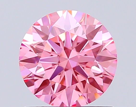 Round 1.01ct Fancy Vivid Pink VS2 IGI #LG704514180