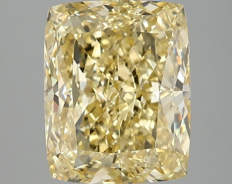 Cushion modified 3.03ct Fancy Intense Yellow VS1 IGI #LG675566473