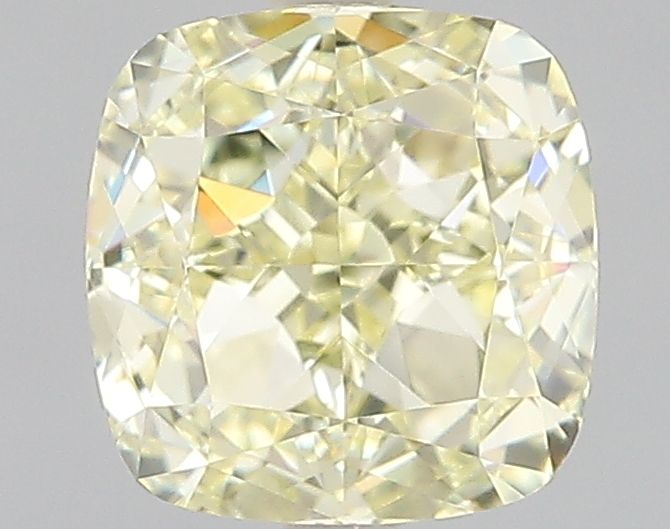 Cushion brilliant 1.15ct Fancy Light  Yellow VVS2 GIA #7235210611