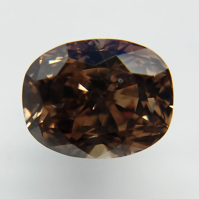 Oval 0.92ct Fancy Dark Brown  GIA #2175109877