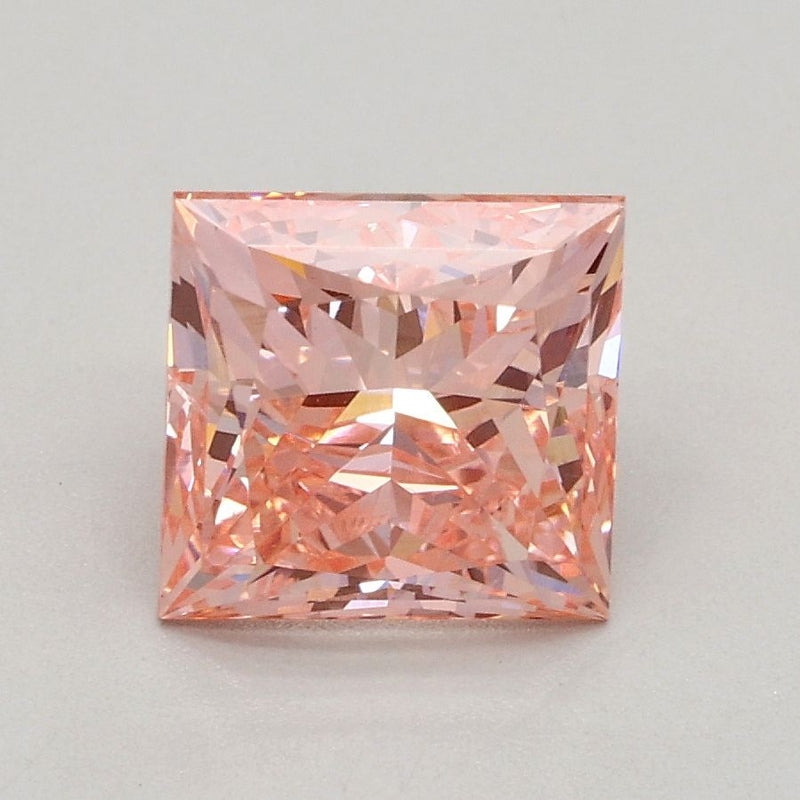 Princess 1.59ct Fancy Intense Pink SI1 IGI #LG508118754