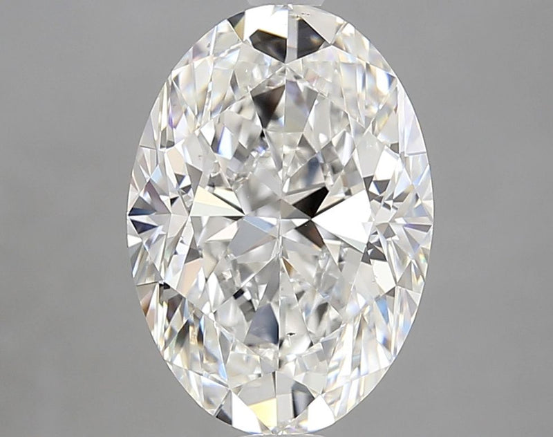 Oval 4.05ct F VS2 GIA #7543805434