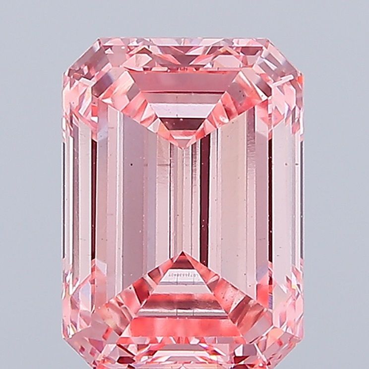 Emerald 5.37ct Fancy Vivid Pink VS2 IGI #LG735538407