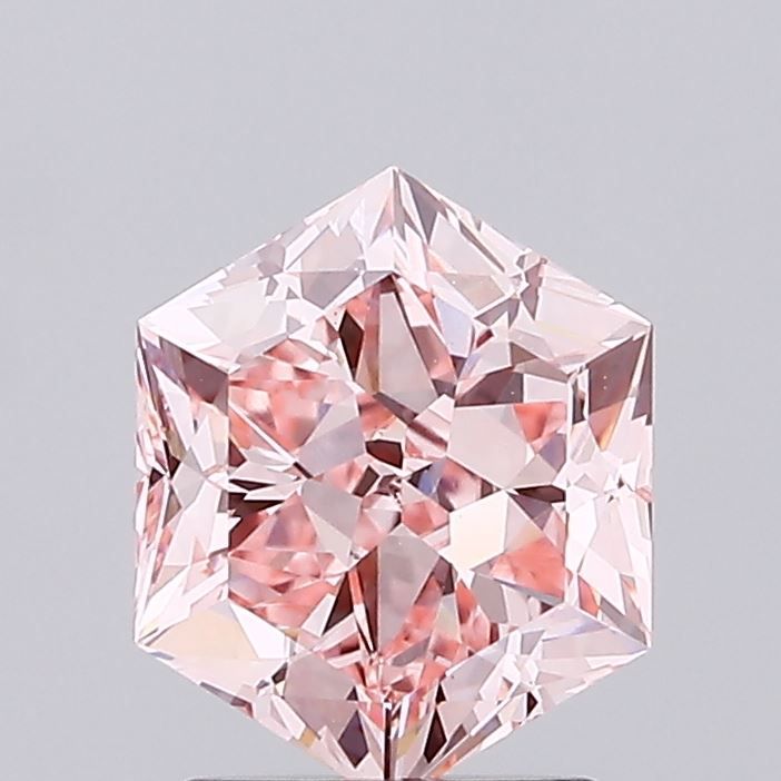 Hexagonal 2.02ct Fancy Intense Pink VS1 IGI #LG645469574