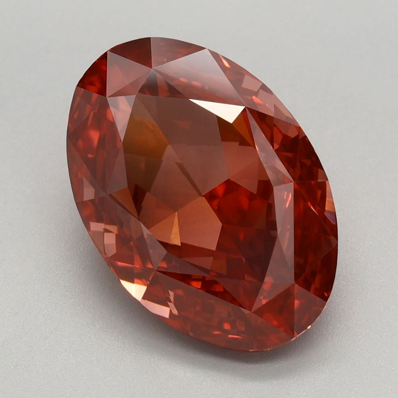Oval 4.2ct Fancy Vivid Pink VVS2 IGI #LG662401847