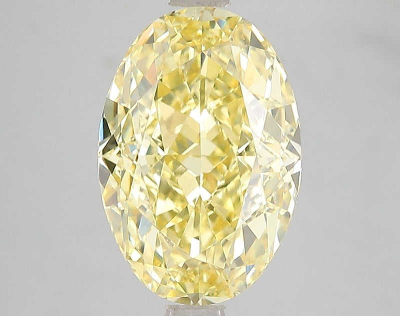 Oval 5.2ct Fancy Vivid Yellow VS1 IGI #LG675599350