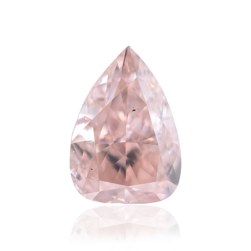 Pear 1.03ct Fancy Orangey Pink I1 GIA #6205502733