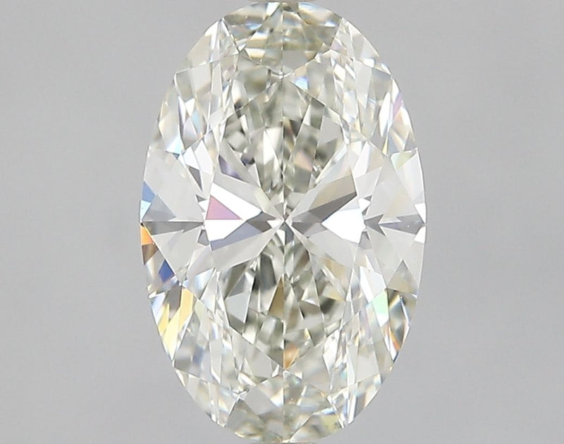 Oval 2.02ct Fancy Light Grayish Yellowish Green VS2 GIA #2225799620