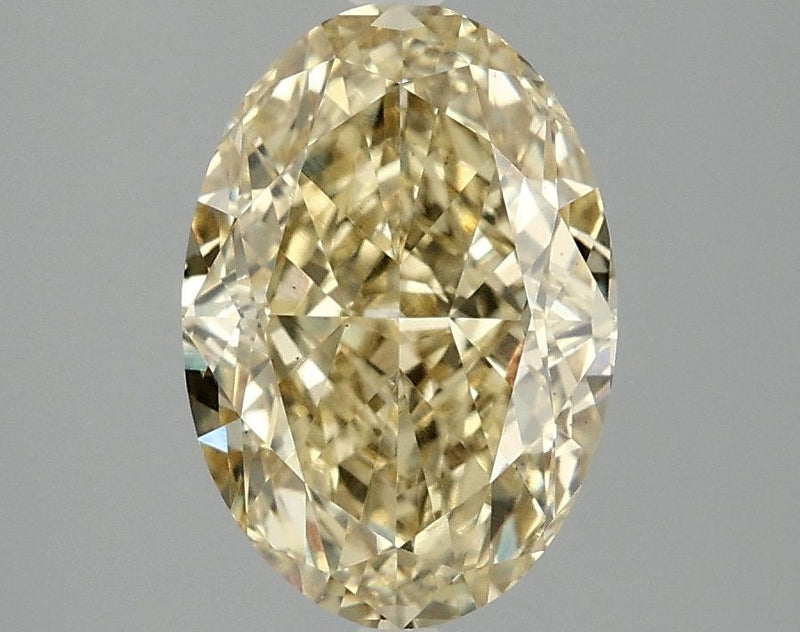 Oval 3.03ct Fancy Intense Yellow VS2 IGI #LG698562285