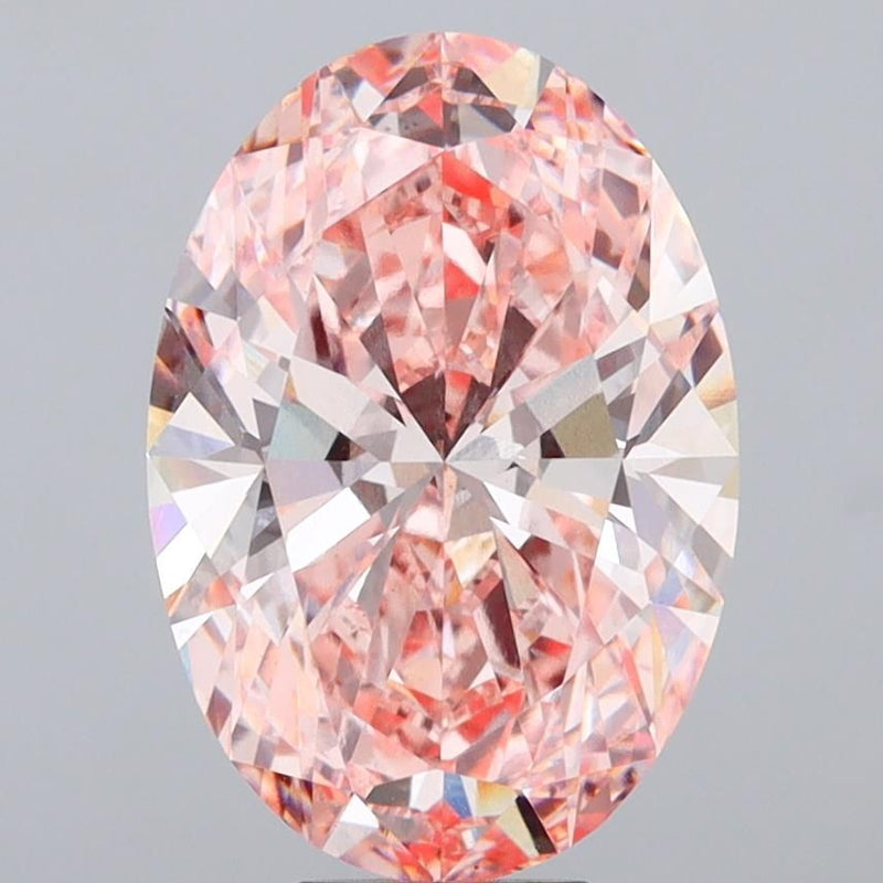 Oval 9.4ct Fancy Vivid Pink VS1 IGI #LG739577987