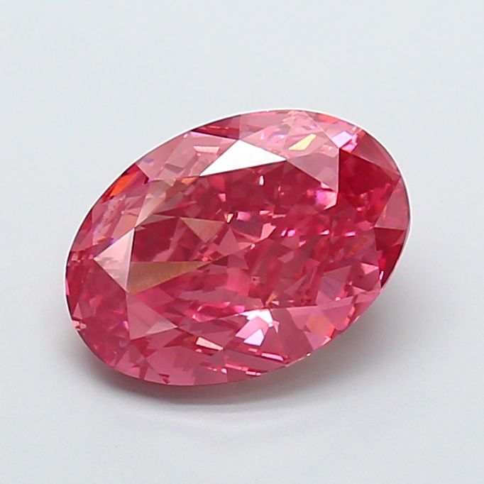 Oval 5.01ct Fancy Vivid Pink VS1 IGI #LG756509224