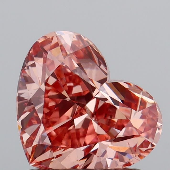 Heart 1.1ct Fancy Vivid Pink VS2 IGI #LG763659863