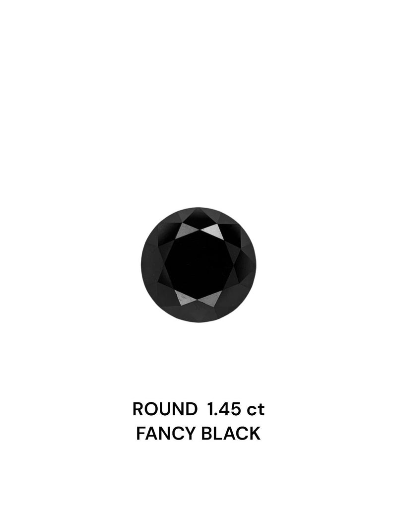 Round 1.45ct Black  IGI #735561713
