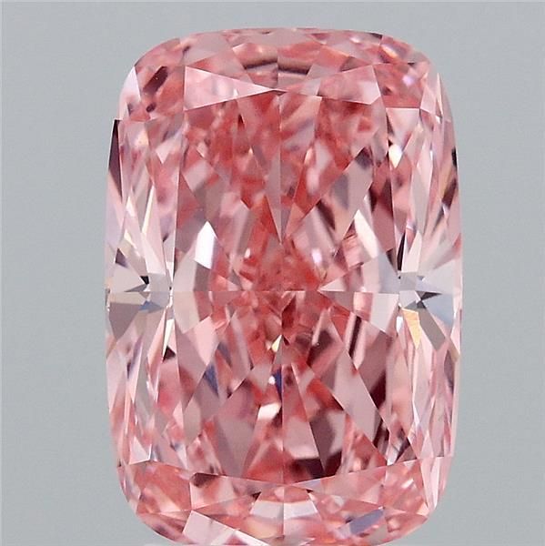 Cushion modified 3.06ct Fancy Vivid Pink VVS2 IGI #LG694583445