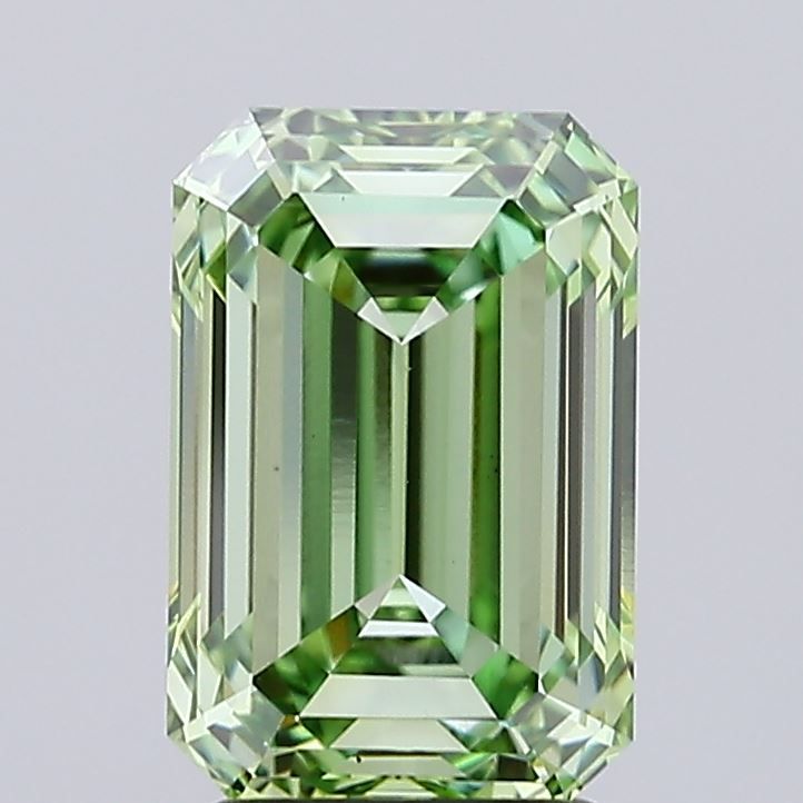 Emerald 3.17ct Fancy Vivid Green VS1 IGI #LG754558346