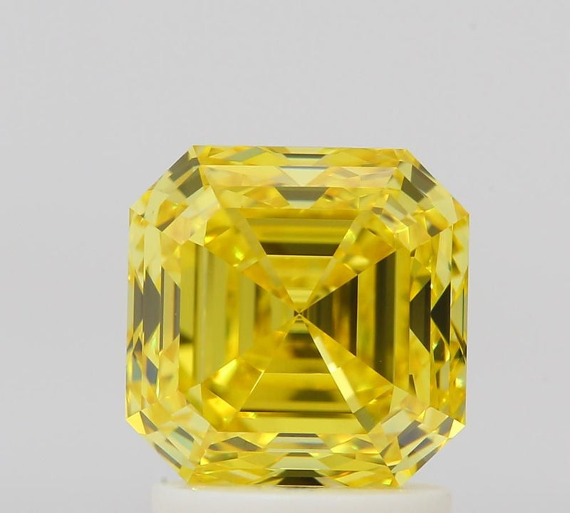 Asscher 2.02ct Fancy Vivid Yellow VS1 GIA #1513338681