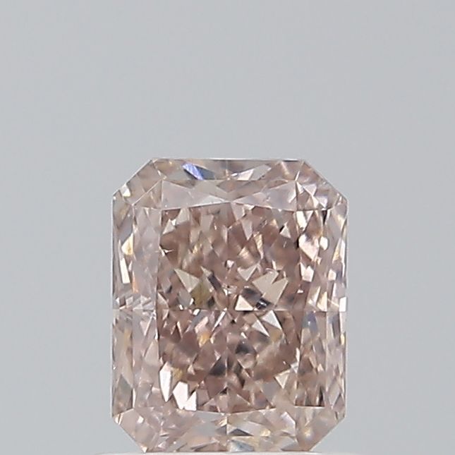 Radiant 0.71ct Fancy Pink Brown SI1 GIA #1232824860