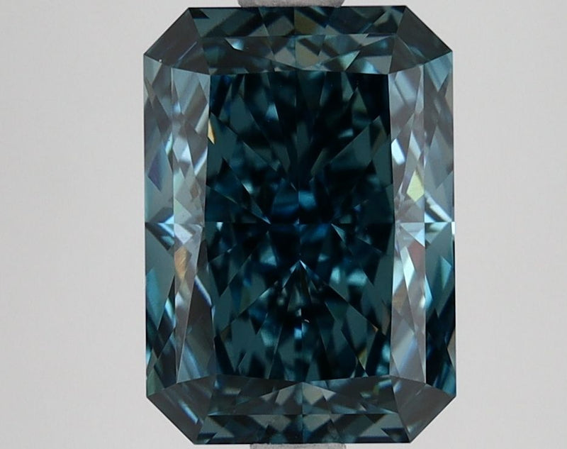 Radiant 3.08ct Fancy Vivid Blue VVS1 IGI #LG657468014