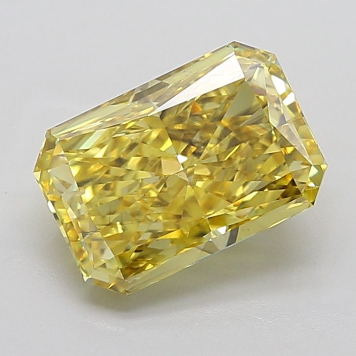 Radiant 5.03ct Fancy Intense Yellow VS2 IGI #LG760569975
