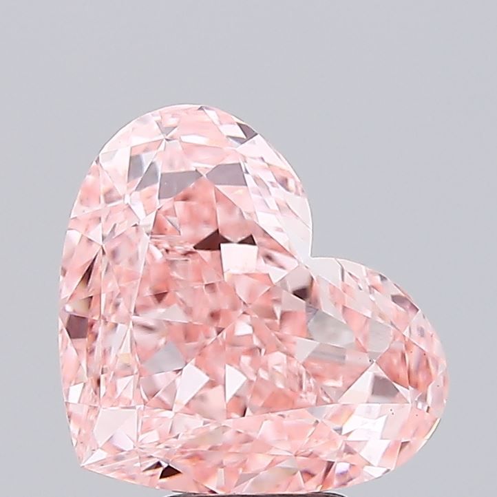 Heart 5.26ct Fancy Vivid Pink VS1 IGI #LG760571342