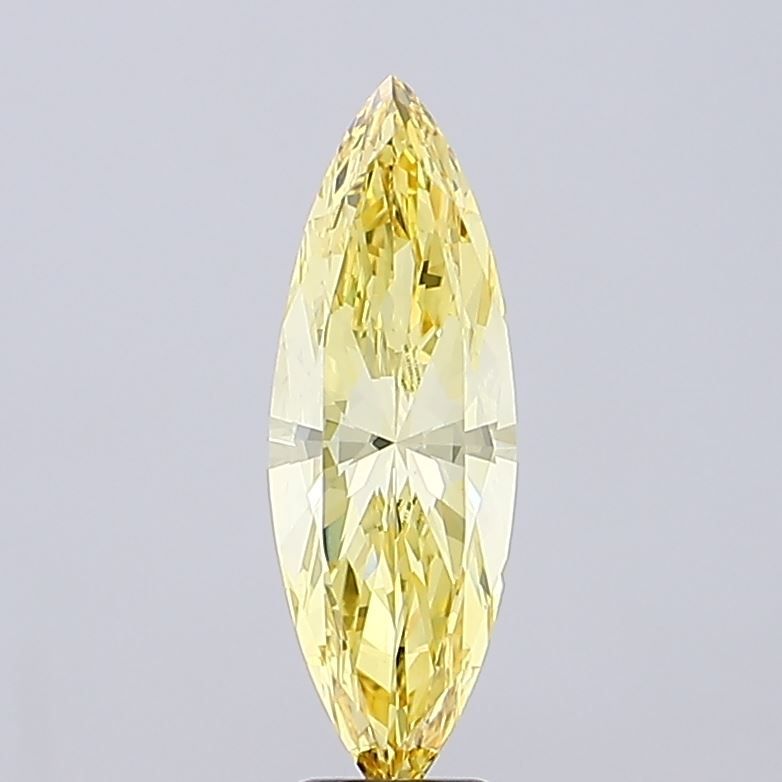 Marquise 3.75ct Fancy Intense Yellow VS1 IGI #LG720516201