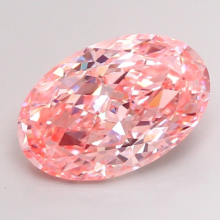 Oval 4.63ct Fancy Vivid Pink VS1 IGI #LG754566737