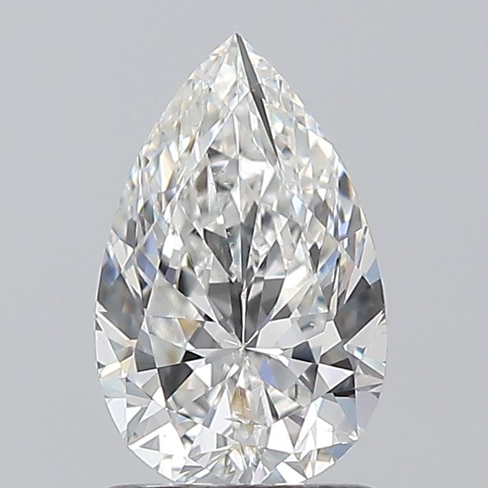 Pear 1.02ct F SI1 GIA #7546456125