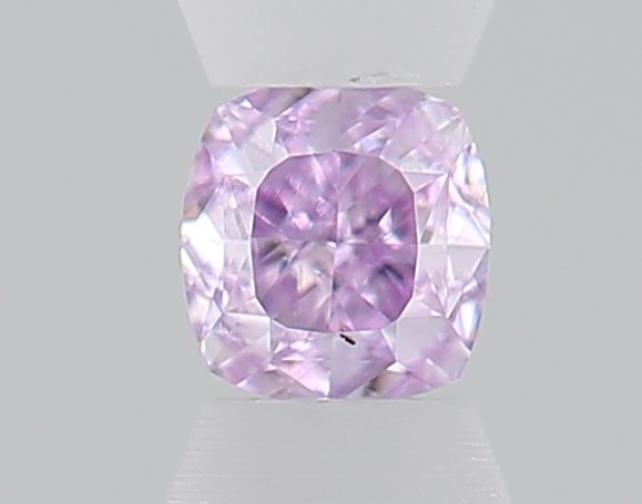 Cushion brilliant 0.05ct Fancy Intense Pinkish Purple  GIA #6233514505