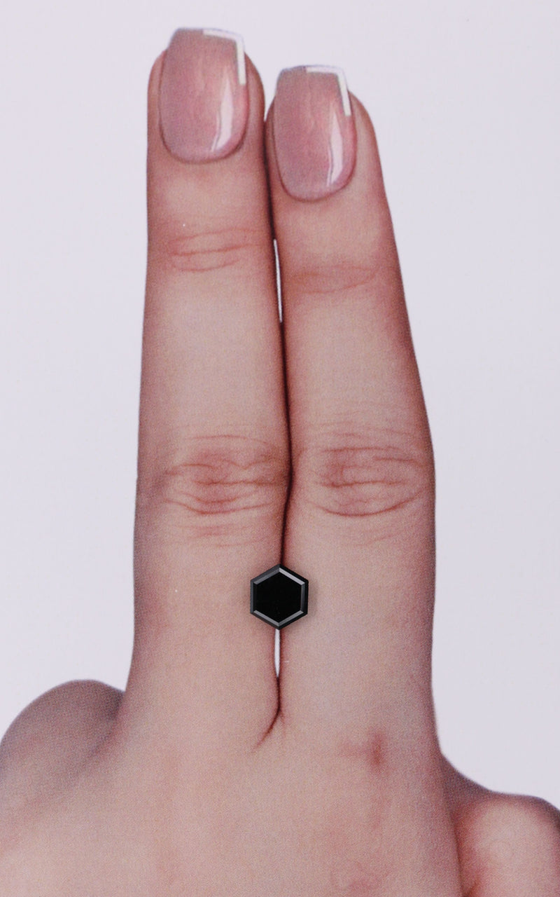 Hexagonal 0.9ct Black  IGI #747564070