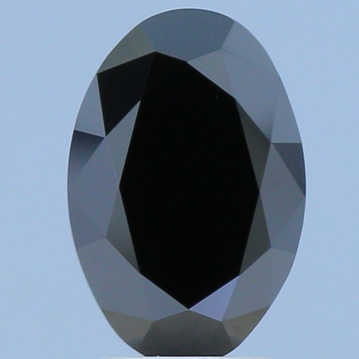 Oval 2.51ct Fancy Black  IGI #LG660484056