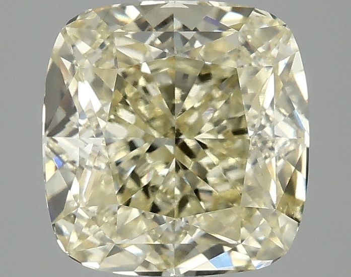 Cushion modified 3.03ct Fancy Intense Yellow VS1 IGI #LG687527470