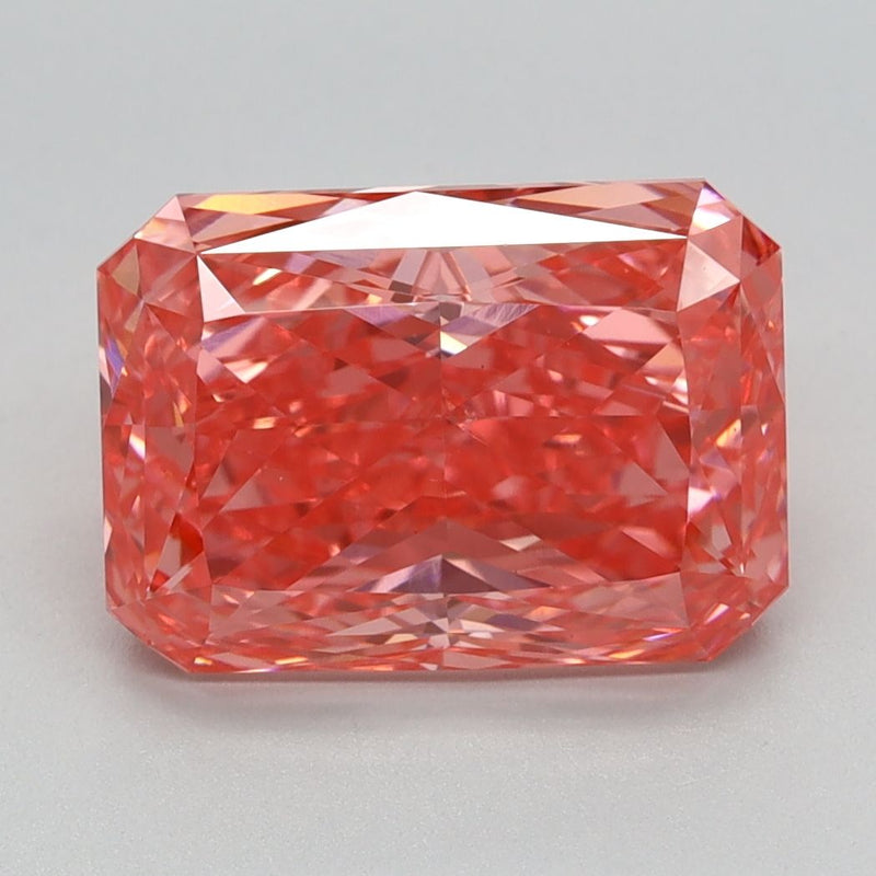 Radiant 3.76ct Fancy Vivid Pink VS1 IGI #LG645462239