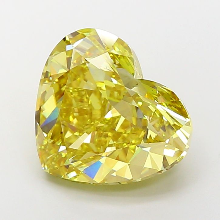 Heart 10ct Fancy Intense Yellow VS1 IGI #LG720557176