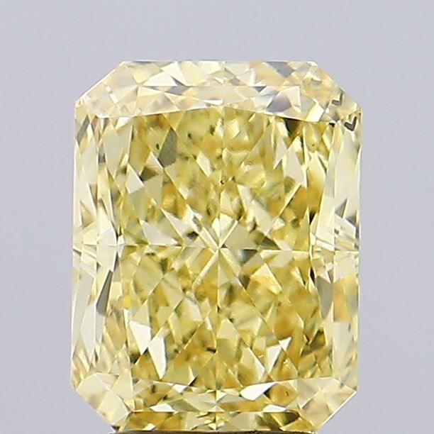 Radiant 3.08ct Fancy Intense Yellow SI1 IGI #LG743537993