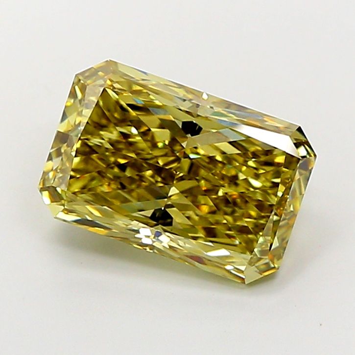Radiant 5.01ct Fancy Intense Gray Yellow VS2 IGI #LG732591198
