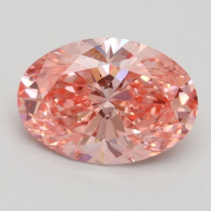 Oval 2.08ct Fancy Vivid Pink SI1 IGI #LG532244558