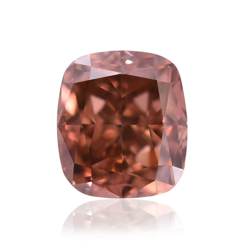 Cushion brilliant 0.5ct Fancy Deep Brownish Orangey Pink VS1 GIA #7171321752