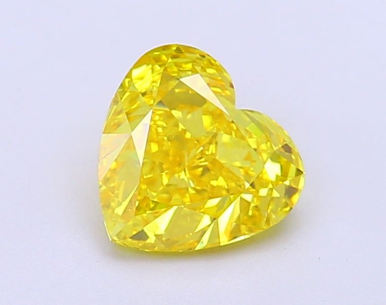 Heart 1.5ct Fancy Vivid Yellow VVS2 IGI #LG686504356