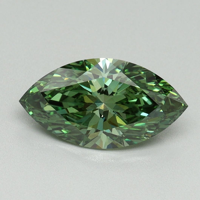 Marquise 1.71ct Fancy Vivid Green VS1 IGI #LG738512268
