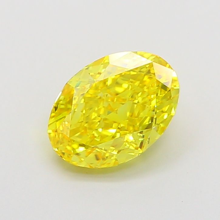 Oval 1.61ct Fancy Vivid Yellow VVS1 IGI #LG770645122