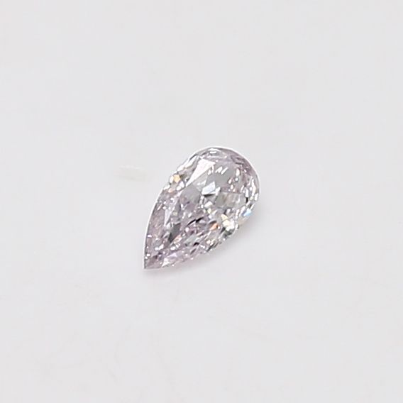 Pear 0.1ct Faint Pink  GIA #6233443324