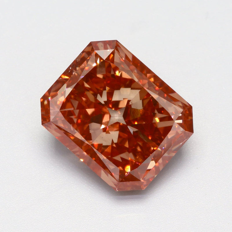 Radiant 10.07ct Fancy Vivid Pink VS2 IGI #LG776640688