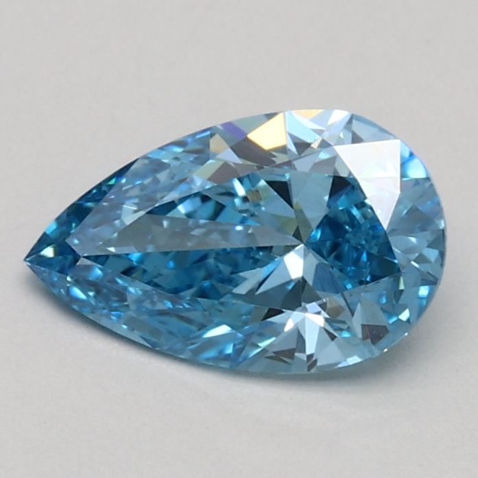 Pear 0.55ct Fancy Vivid Blue VS1 IGI #LG508118808